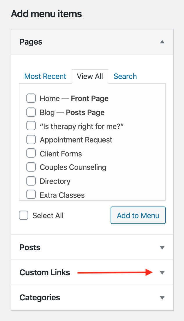 How Do I Add to or Edit My Navigation Menu? – Brighter Vision Knowledge ...