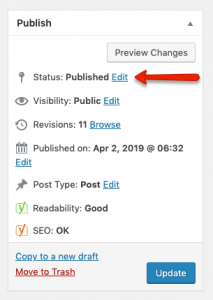 Editing A Post – Brighter Vision Knowledge Base
