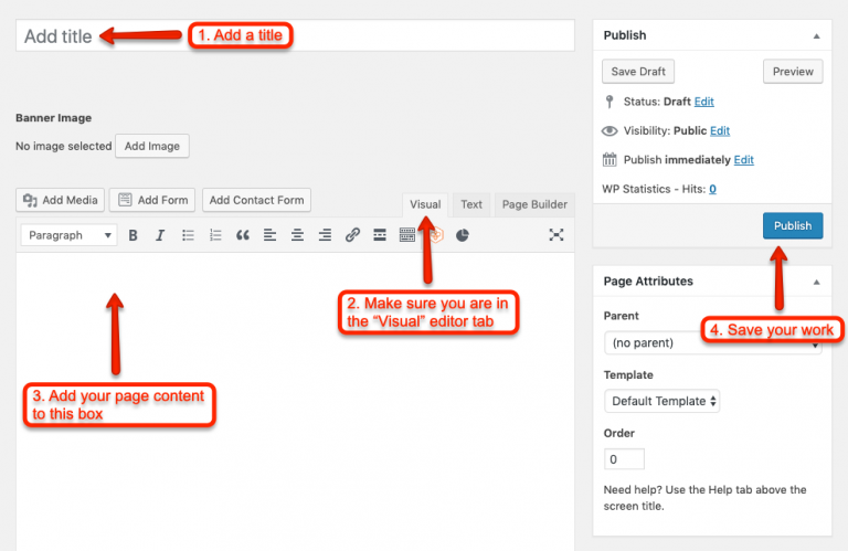 How Do I Create A New Page? – Brighter Vision Knowledge Base
